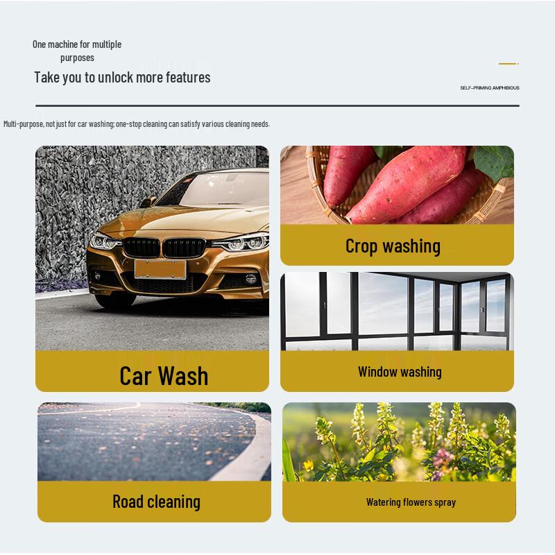 Portable Cordless High-Pressure Water Gun CN plug (adapter included)