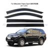 Weather Shield Window Visor for Mitsubishi Pajero Sport 2011-2015 Rain Guard Deflector Windshield Rain Eyebrow Awning Trim
