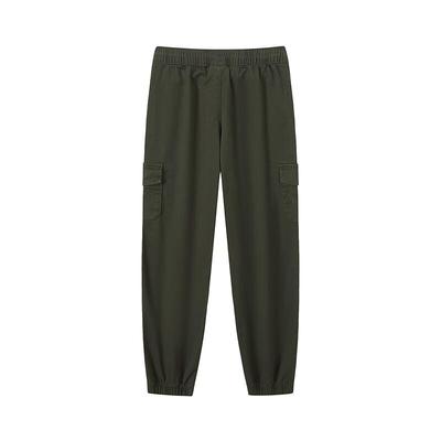 Kids' Elastic Waist Cargo Pants