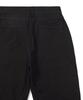 WEST GRAND BOULEVARD Wide Curved Line Cotton Pants Black