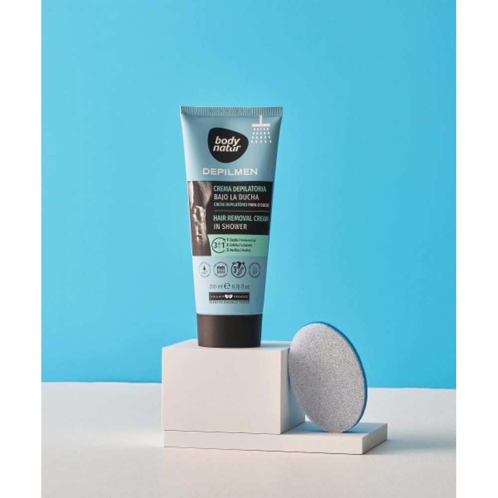 Body Natur Hair Removal Cream Man In Shower 200ml NONE