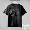 T-shirt Pantera Retro Vintage Anni '90 Grafica Animale Maglietta Pantera Selvatica T-shirt Unisex Usurata