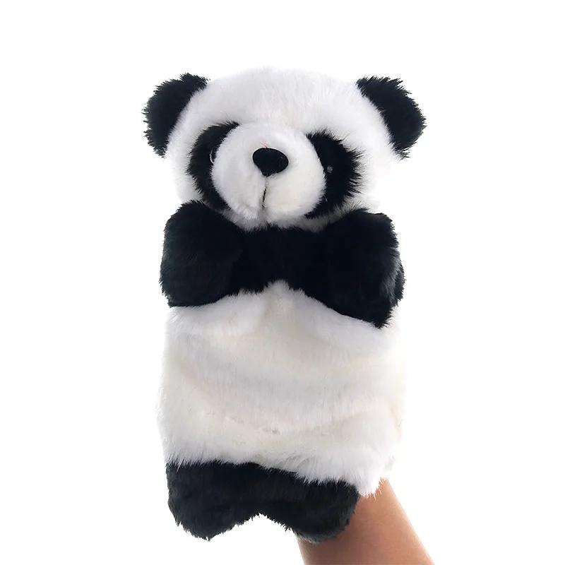 25cm Animal Hand Puppet Plush Toys Baby Educational Hand Finger Puppets Animal Stuffed Doll Toy Telling Story Kids Children Gift