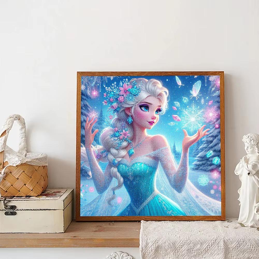 Tangled Diamond Painting Rapunzel Full Round Drill Mosaic Cartoon Cross Stitch Embroidery Princess Wall Art