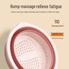 Portable Foldable Foot Bath: Household Basin for Foot Soaks and Massages