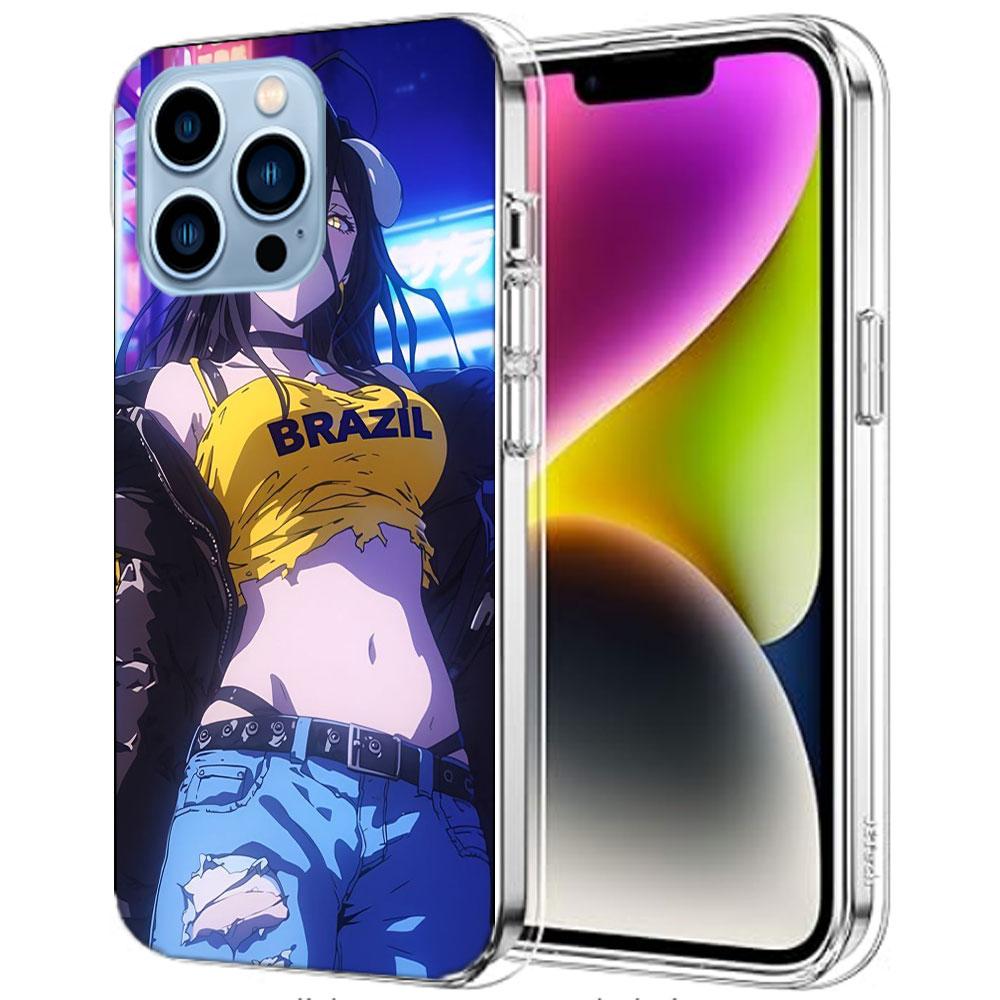 Albedo Overlord Cases Phone Case For Iphone 17E 16E 17 Air 16 Pro Max 15 Pro 14 Plus 11 13 12 Mini Cover Cases Compatible with S