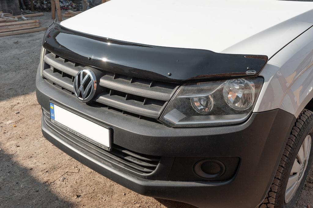 Дефлектор капота (EuroCap) для Volkswagen Amarok 2010-2022 гг