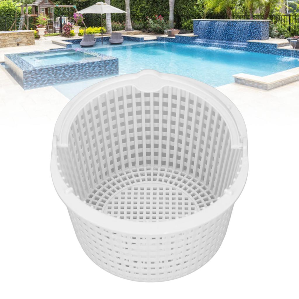 Skimmer Basket, Protable Multipurpose ABS SPX1091C Filter Basket with Handle for Swimming Pools, Spas, Hot Tubs, Compitable with Automatic Skimmers S