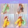 Stylish Bear Resin Keychain Transparent Design For Creative Gift Giving