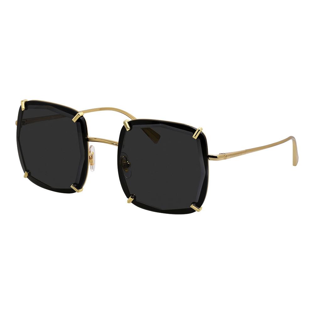 

Tiffany Co TF 3089 6002S4 52 мм Женские квадратные солнцезащитные очки золотистые