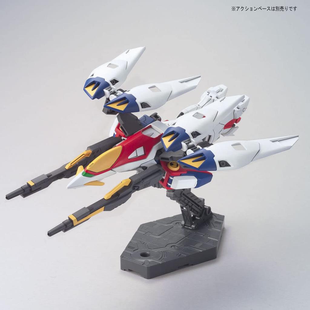 HGAC 1/144 XXXG-00W0 Wing Gundam Zero (Mobile Suit Gundam Wing) Ages 8 and up