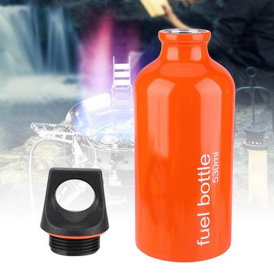 Kraftstoffaufbewahrungsflasche Tragbare Kraftstoffflasche 530ML Tragbarer Gaskocher Ölbehälter Kraftstoffaufbewahrung für Outdoor-Camping Wandern