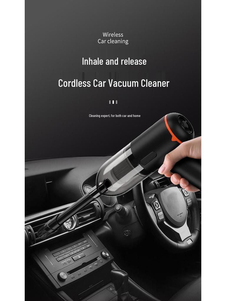 High-Power Handheld Wireless Car & Home Vacuum Cleaner