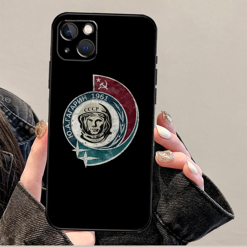 CCCP Soviet Union Russia Case For iPhone 11 12 13 14 15 16 Pro Max XS X XR Plus 12 13 Mini Phone Cover