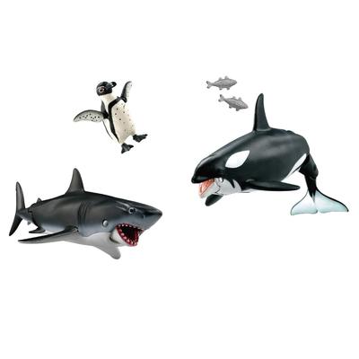 Takara Tomy Ania AA-02 Meeresbewohner Jäger Set, Tier- und Dinosaurierspielzeug für Kinder ab 3 Jahren