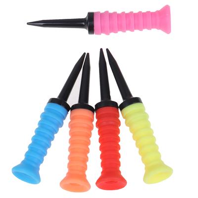 1 ks Golfové elastické odpaliště Měkká guma Elastický držák míčku Limit odporu Míčekové odpaliště