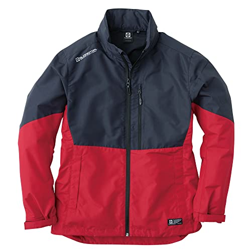 COCOS Nobuoka G-1036 Field Jacket, Navy x Red, Size S