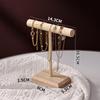 Wooden Jewelry Display Rack for Earrings, Hair Ties, Bracelets, and Ornaments