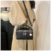 Retro simple Boston one-shoulder messenger bag small square bag