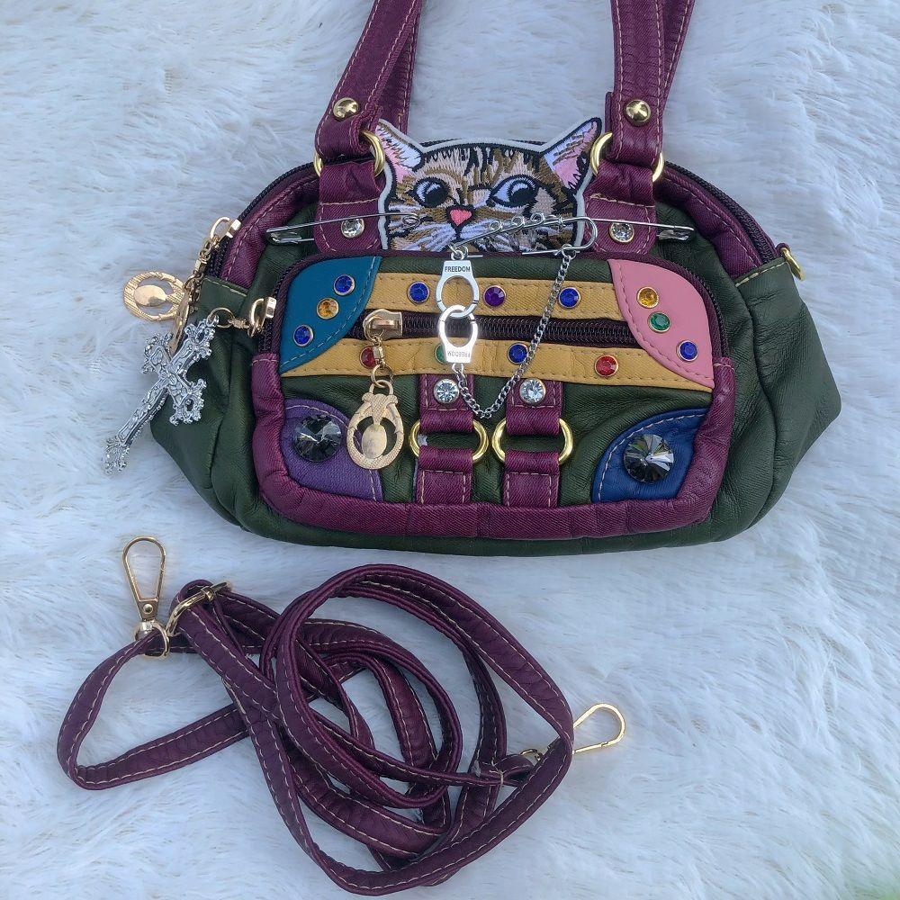 Винтажная сумка среднего винтажа y2k — фото 6