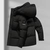 Chaqueta de plumón de pato blanco de alta capacidad de relleno para hombre, invierno 2025