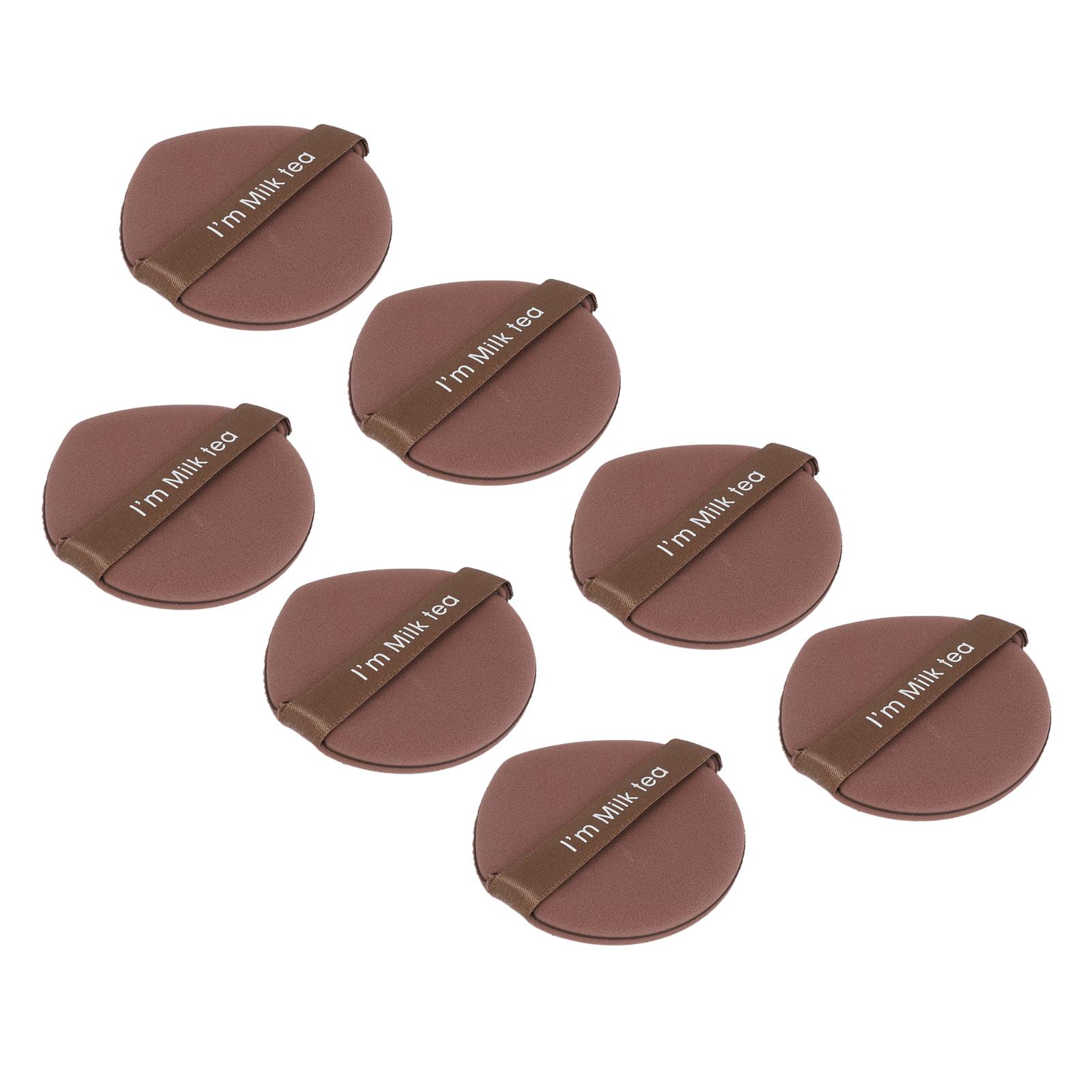 

28Pcs Triangle Powder Puff Soft Face Loose Powder Wet Dry Makeup Cosmetic Sponge Coffee