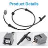 2 Pcs ABS Wheel Speed Sensors Compatible with Nissan Rogue 2.5L L4 2014 2015 2016 2017 2018 2019 2020, Front Left & Right abs Sensors, Replacement