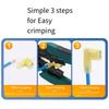 Practical Automotive Wiring Set 80Pcs Right Angled Flag Terminals Insulated Spade Connectors for Secure Connection