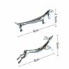 Art Craft Zinc Alloy Cutlery Bracket Holder Silver Cute Tableware Rack Holder Fawn /Little Dog Shape Cutlery Storage
