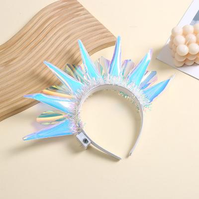 Luminous Headband LED Light Up Headwear Battery Powered Halloween Christmas Birthday Events Glow Hair Hoop Party Hair Accessory