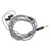 Earphone Cable Replacement Silver Plated Copper 3.5mm Stereo Plug Headphone Sound Wire 1.2m for IE80 IE8i IE80i IE8