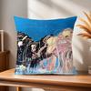 C-Chobits soft Pillow Case for Sofa comic Living Room anime Home office Decor Protective Covers Without manga Pillow-Insert