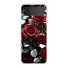 Beautiful Red Rose Flowers Phone Case For Samsung Galaxy Z Flip 3 4 5 Hard Folding Clear PC Bumper For Samsung Z Flip3 Cover