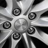 4 szt. 56 mm Nakładki na środek piasty koła samochodowego Naklejki Emblemat Pokrywa Do Tesla Model S Cybertruck Model 3 Model Y Model X Akcesoria Samochodowe