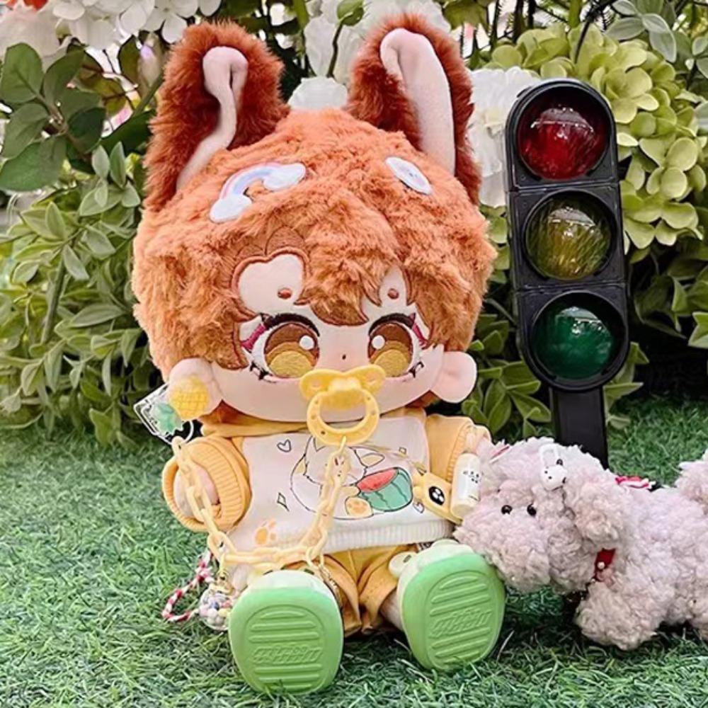 1 set Animal Hoodie Cotton Doll's Clothes Jeans No Attribute Doll Clothes 20cm Cotton Doll