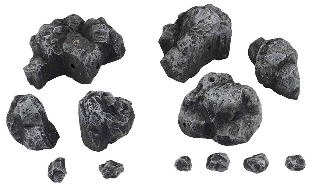 TAMASHII NATIONS Tamashii EFFECT ROCK Gray PVC ABS Ver. Non-scale &