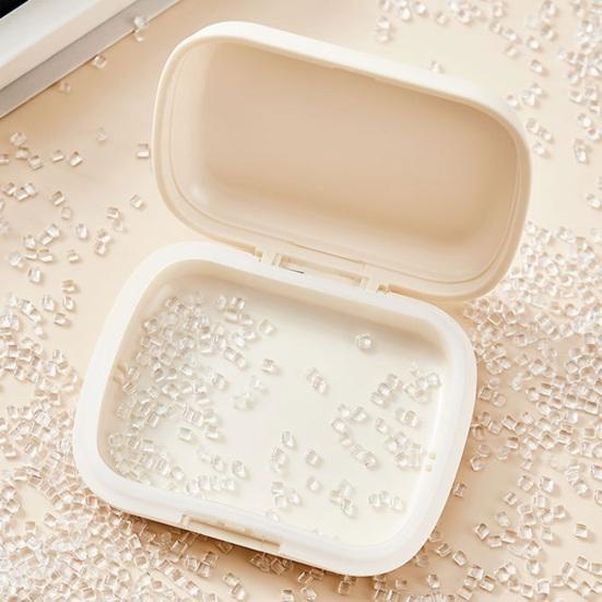 Přenosný úložný box na rovnátka Bezpečný omyvatelný design Ekologický Cestování do domácí kanceláře Neviditelný box na rovnátka