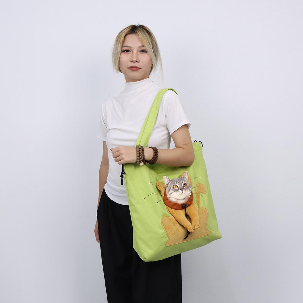 Haustier Leinwand Handtasche Tragbar Katze Transporttasche Weiche Haustier Transporttasche Für Ausflüge Reisen Haustier Handtasche Mit Sicherheitsreißverschlüssen Haustier Transporttasche