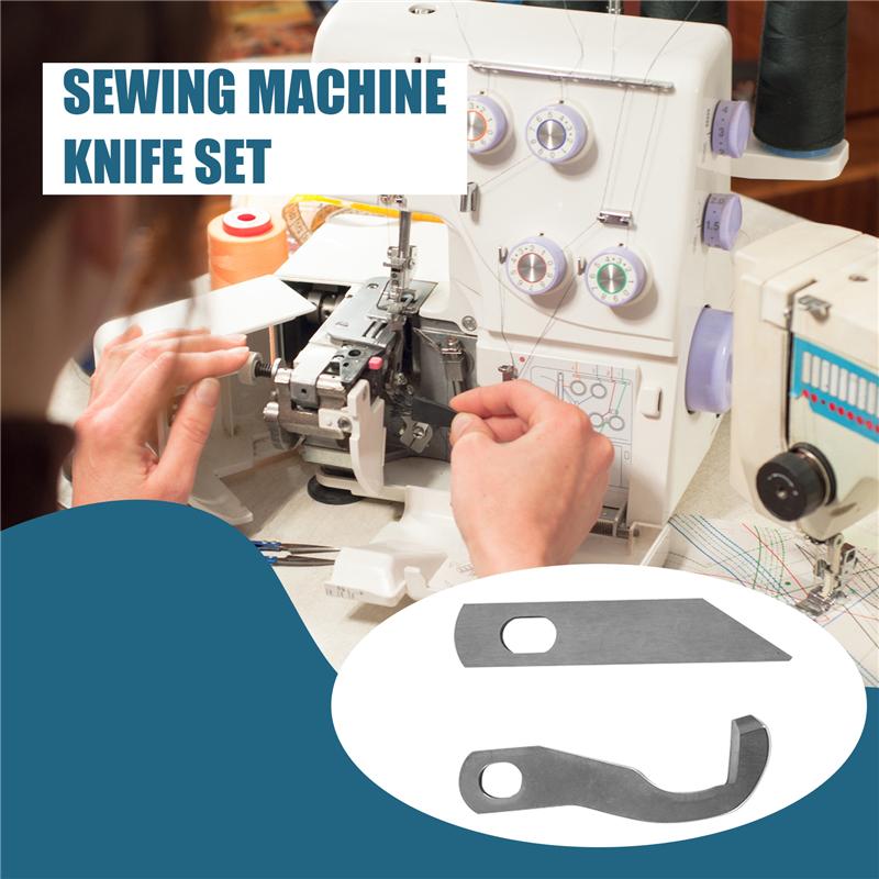 M-Modern-2PCS For Brother Serger Blade For Brother 1034D Upper And Lower Knife X77683001 XB0563001