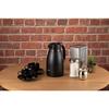 Zojirushi Stainless Pot 1.5L Tabletop Wide Mouth Approximately 6.5cm Vacuum Double Wall Thermal Bottle Insulation Cooling Matte Black SH-HC15-BM
