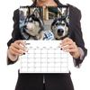 1pc Cute Puppy Wall Calendar - Pet Dog Theme, 12 Different Designs, Suitable for Dog Lovers, Christmas and New Year Gifting