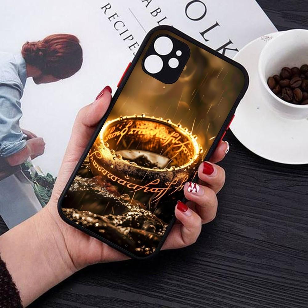 L-Lord-Of The-Rings Phone Case For IPhone 18 14 11 12 13 Mini Pro Max 8 7 Plus X XR XS MAX Translucent Matte Cover