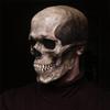 Halloween Totenkopfmaske ist schrecklich und realistisch, um die festliche Atmosphäre und die Feiertagsstimmung zu verstärken.