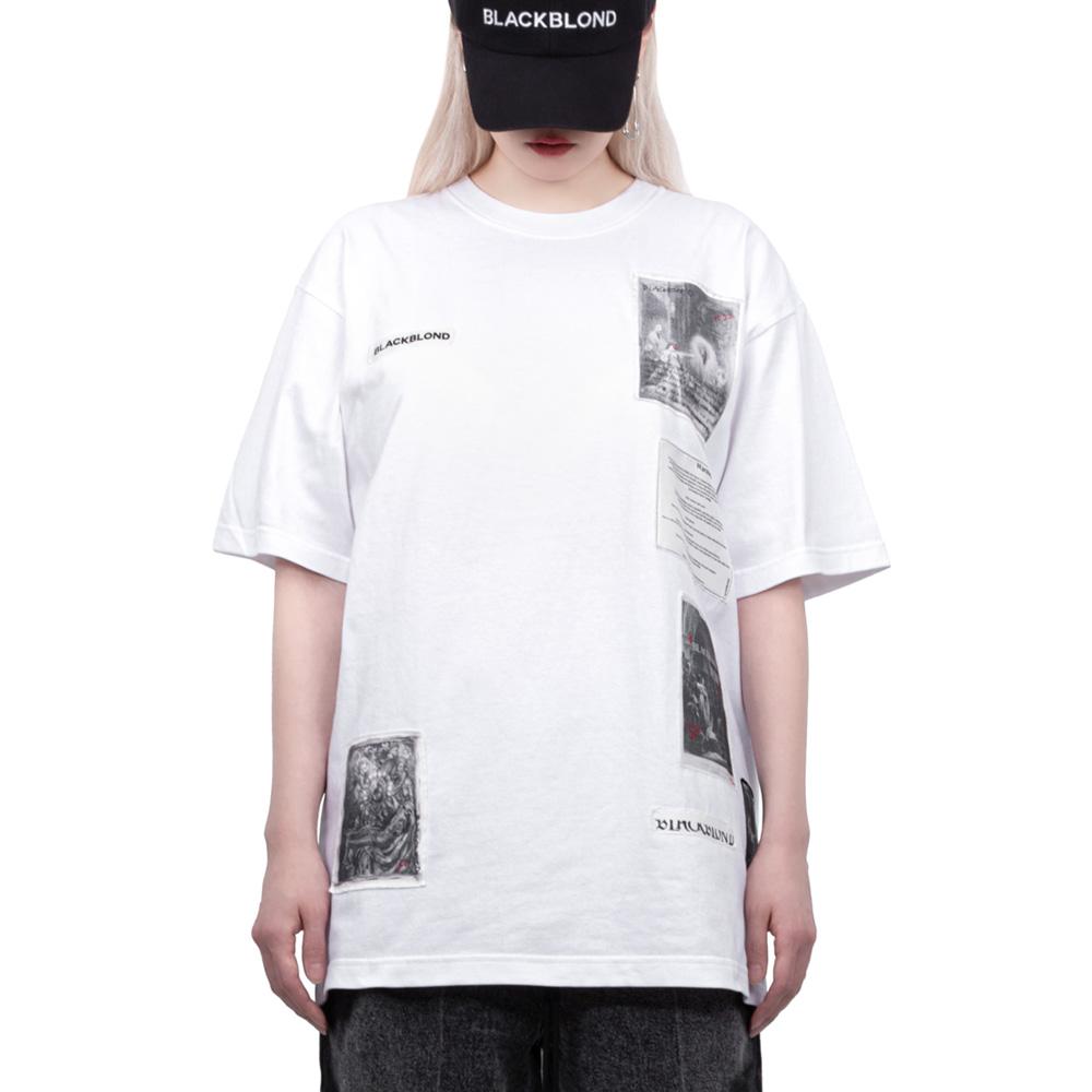 BLACKBLOND Vividi Renaissance Patch T-Shirt (White)
