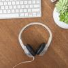 Koss CL5i Clear Transparent Headphones with Microphone and Remote Retro On-Ear In-Line Control, Style, 3.5mm Plug.