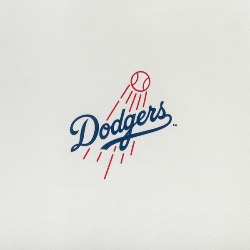 New Era Mlb La Dodgers Cheering Food T shirT Off whiTe 14536500