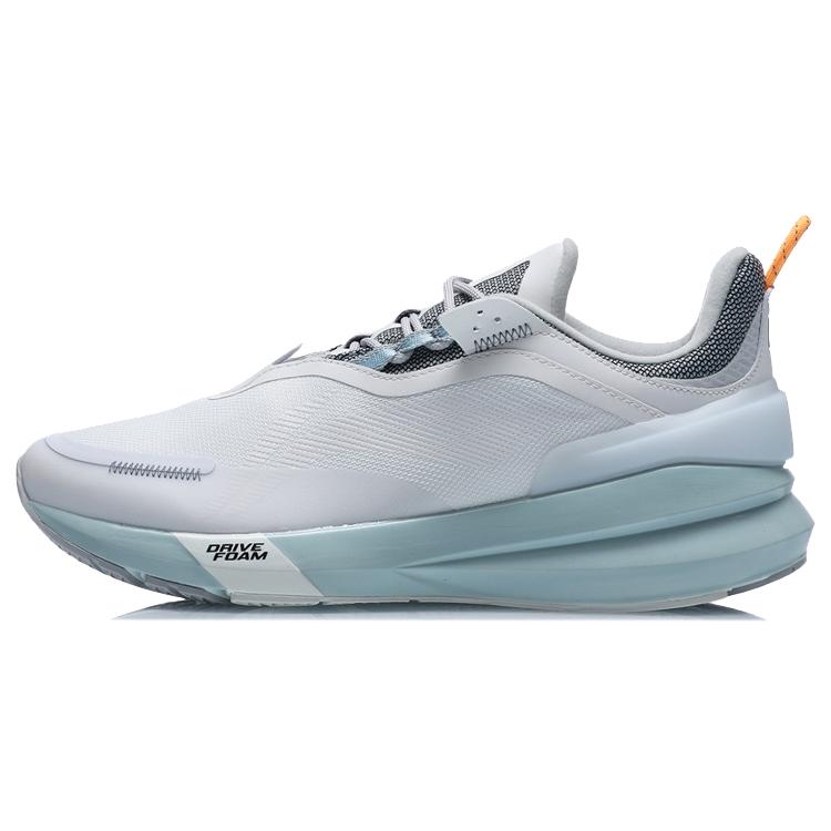 

LiNing Starburst Shield Противоскользящие Износостойкие Низкие Кроссовки для Бега Унисекс Белый Зеленый 45