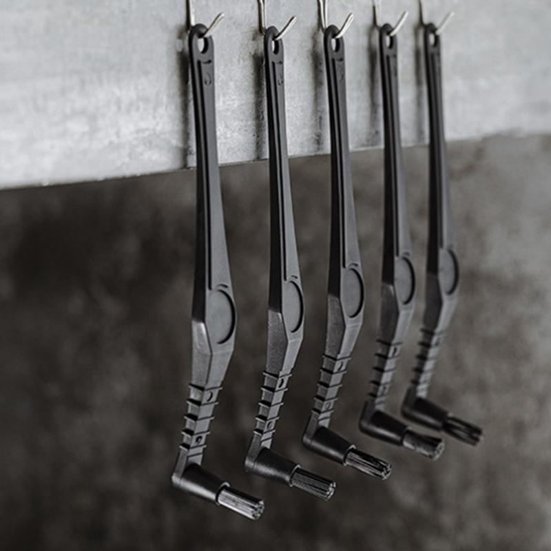 3er-Pack Kaffeemaschinen-Biegbare Bürsten Espresso-Gerät Winkelbürste für und Heimgebrauch Werkzeug