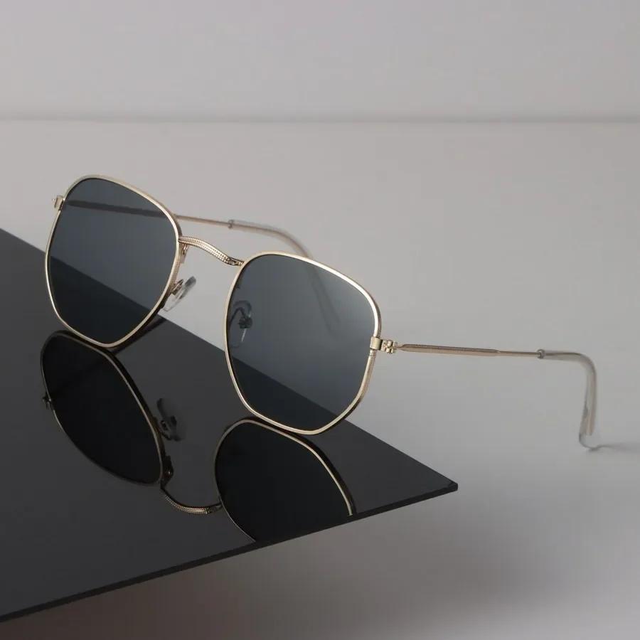 

Дизайнерские квадратные солнцезащитные очки Женские Мужские Винтажные Черные Солнцезащитные очки Модные Личностные Очки Зеркальные линзы Сексуальный Бренд