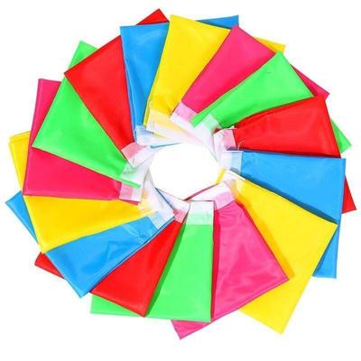 10 Stück Neue 5 Farben Dekorationsflagge Leichte Bunte Vertikale Flagge 70x110cm Flaggenbanner Outdoor
